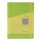 Fabriano Ecoqua Plus Hidden Spiral-Bound Notebook - Lime, 8-1/4" x 5-4/5", Dot Grid
